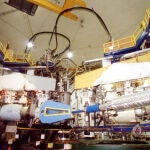 Hall A del Jefferson Lab, donde se ha desarrollado el experimento de dispersión electrón-quark