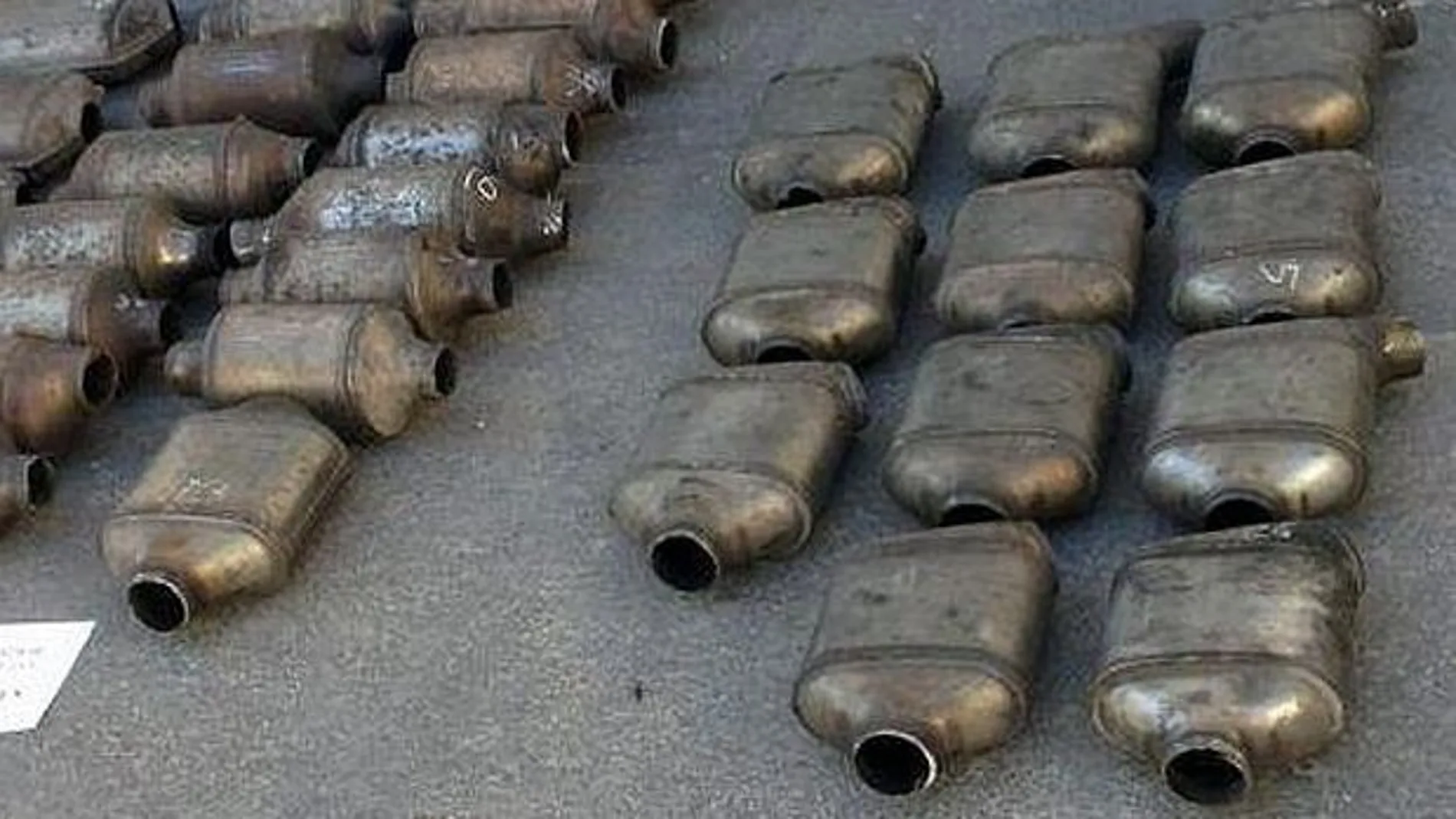 Catalizadores robados