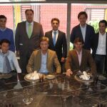 De izquierda a derecha, Patricia Navarro, Paco Ureña, Diego Urdiales, Ismael del Prado, Rafael Perea «Boni», Victorino Martín, Eugenio de Mora, Eduardo Dávila Miura, Marc Serrano, Alberto Lamelas y Víctor García «El Víctor»