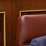 Pere Macias y Josep Antoni Duran Lleida en el Congreso