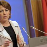 La presidenta del Gobierno de Navarra, Yolanda Barcina.