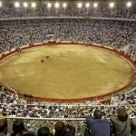 La plaza de toros de Barcelona durante la Feria de La Merced 2011