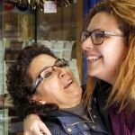 Noelia Suárez, propietaria de la administración "El Calvario", en Granadilla de Abona, donde se vendió el segundo premio de la Lotería de Navidad.