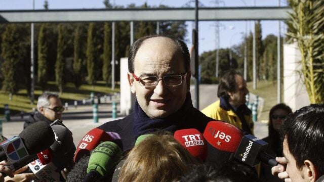 El presidente del Sevilla F.C., José Castro