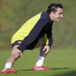 Xavi Hernández dio todo un recital de fútbol en apenas media hora ante el Villarreal