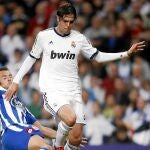 Kaká juega poco y nada en el Madrid, lo que para el jugador supone ver peligrar su participación en el Mundial de Brasil 2014
