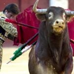 El Juli, durante una actuación reciente en el coso de La Malagueta