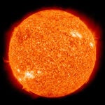 El Sol fotografiado por el Atmospheric Imaging Assembly (AIA 304) del Solar Dynamics Observatory (SDO) de la NASA
