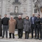 Foto de familia tras la presentación del espacio 'Amigos de Teresa'
