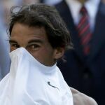 Rafael Nadal se vio sorprendido ante un debutante en Londres con invitación