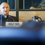 El representante diplomático del Vaticano ante Naciones Unidas en Ginebra, el arzobispo italiano Silvano Tomasi
