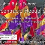 Convocatoria de la concentración republicana frente a los Juzgados