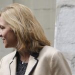 La Infanta Cristina de Borbón, ayer en Ginebra
