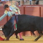 Gonzalo Caballero, ayer, en La Maestranza