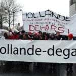 Imagen de la manifestación en París