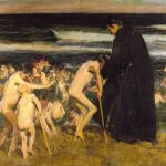 "Triste herencia", obra de Sorolla de 1899, de la Fundación Bancaja.
