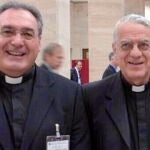Federico Lombardi, con José María Gil Tamayo