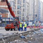 El Ayuntamiento mete prisa para que la calle Vitoria vuelva a su estado original