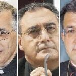 César Augusto Franco, José María Gil-Tamayo y Ginés García Beltrán