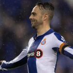 Sergio García durante su etapa en el Espanyol.
