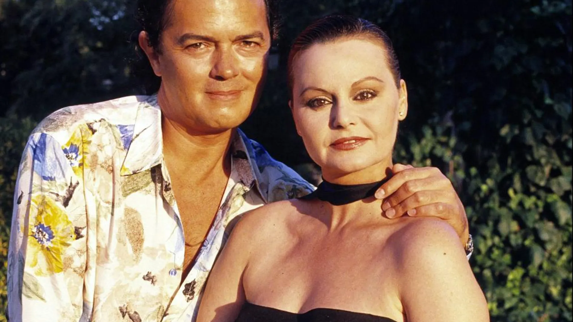 Junior y Rocío Dúrcal en 1990