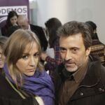 Tania Sánchez y Mauricio Valiente