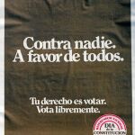 Los principales partidos políticos votaron a favor de la Constitución. La abstención más dolorosa fue la del PNV, la única fuerza que no cedió en aras del consenso