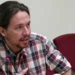 El secretario general de Podemos y eurodiputado, Pablo Iglesias
