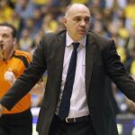 El entrenador del Real Madrid, Pablo Laso.