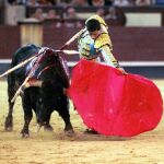 Imagen de Manuel Libardo en su presentación como novillero en Madrid en 2003