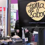 Degustación de productos de la marca de calidad «Tierra de Sabor» en una edición anterior de Madrid Fusión