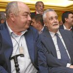 El ex secretario general de UGT-A Manuel Pastrana y el ex presidente Griñán