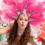 Espectáculo de presentación de la feria de moda 'Bread & Butter' que ha dado comienzo en Berlín.