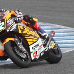 El piloto de Moto2, el británico Sam Lowes, del equipo Speed Up Racing