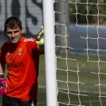 El portero del Real Madrid Iker Casillas