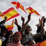 Aficionados en el Mundial de Sudáfrica