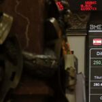 Panel informativo de la Bolsa de Madrid con la evolución del IBEX 35 durante la sesión de hoy