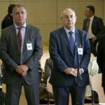 Ricardo Pages, Juan Caellas, Manuel Trouano y Santiago José Abella, cuatro exdirectivos de Caixa Penedès, han comenzado a ser juzgados hoy por la Audiencia Nacional
