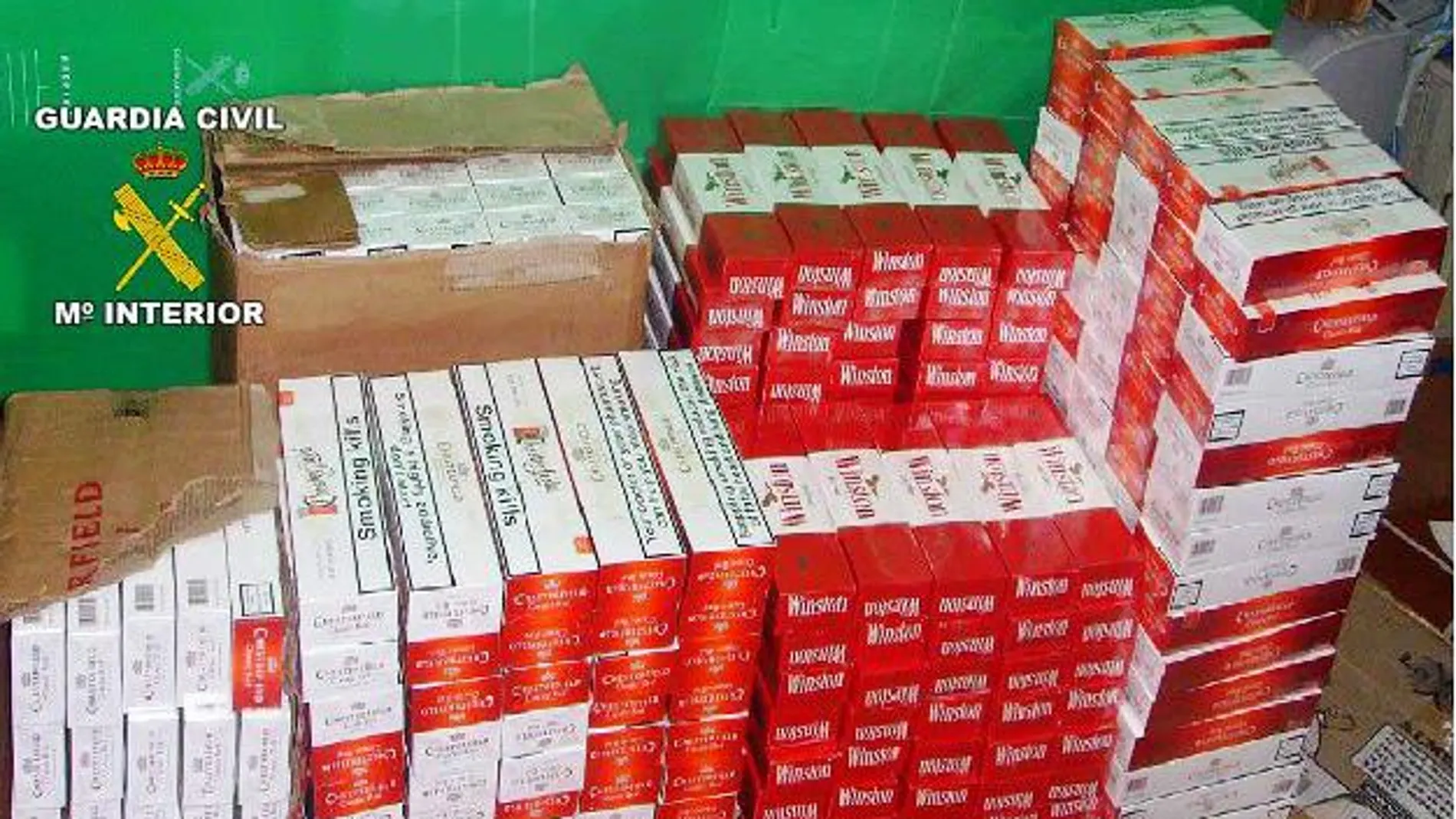 El 60% del tabaco ilegal aprehendido en España en 2013 procede de Gibraltar