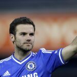 Mata, con la camiseta del Chelsea, su equipo hasta ahora