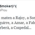 Primer detenido por celebrar en Twitter el asesinato de Carrasco