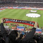 El Calderón se volcó en la despedida a Luis Aragonés