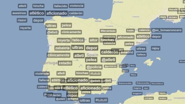 La muerte del hincha del «Dépor», el tema más comentado en Twitter