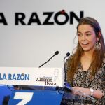 Mar Pérez de Ayala, que obtuvo el galardón en el año 2009, en su discurso de agradecimiento