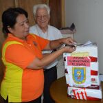 Donación de kits sanitarios a un consultorio médico