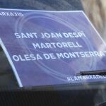 Autobús de Podemos en Madrid