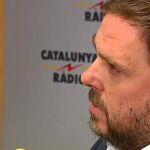 El presidente de ERC, Oriol Junqueras