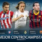 Gabi, Busquets y Modric, nominados a «Mejor Centrocampista»