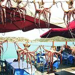 Playa y piscina privada en un acantilado de Creta