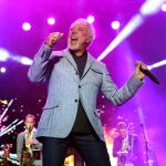 Tom Jones, en el concierto ofrecido en el Palacio de los Deportes de Madrid